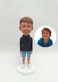 Custom Kid Bobblehead Personalized Child Figurine, Boy or Girl Doll for Children Keepsake