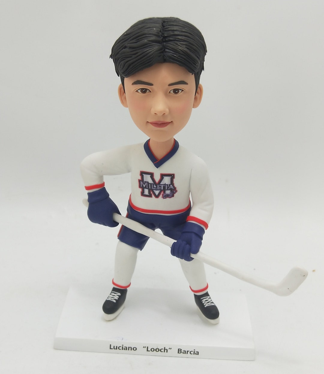 Custom Ice Hockey Fans Bobblehead, Personalized Bobblehead Hockey, Make