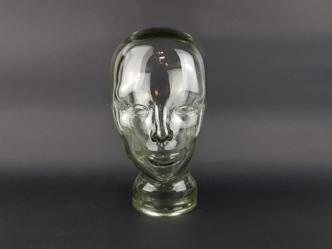 21 Pouces Tête de Mannequin en Métal et Velours Présentoir Modèle Support Porte pour Chapeaux