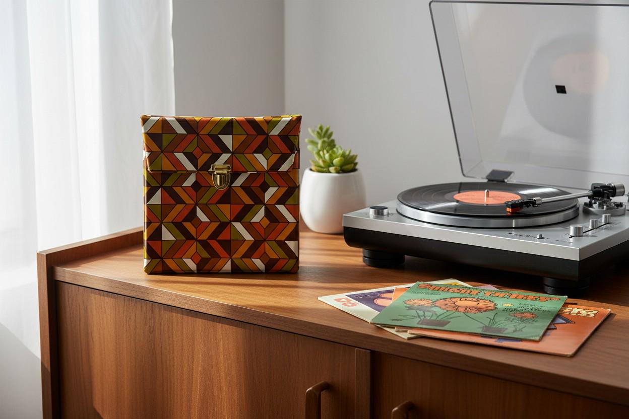 Vintage record case - Etsy 日本
