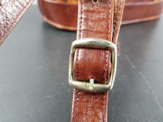 Vintage Python Snakeskin Leather Shoulder Bag – G… - image 4