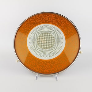Vintage ROTATING CAKE STAND For Easy Decorating, Rotating Plate West Germany 1960s