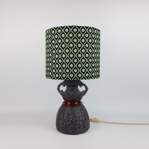 Retro Handmade LAMP SHADE for Ceiling or Table Lamp 1970s style.