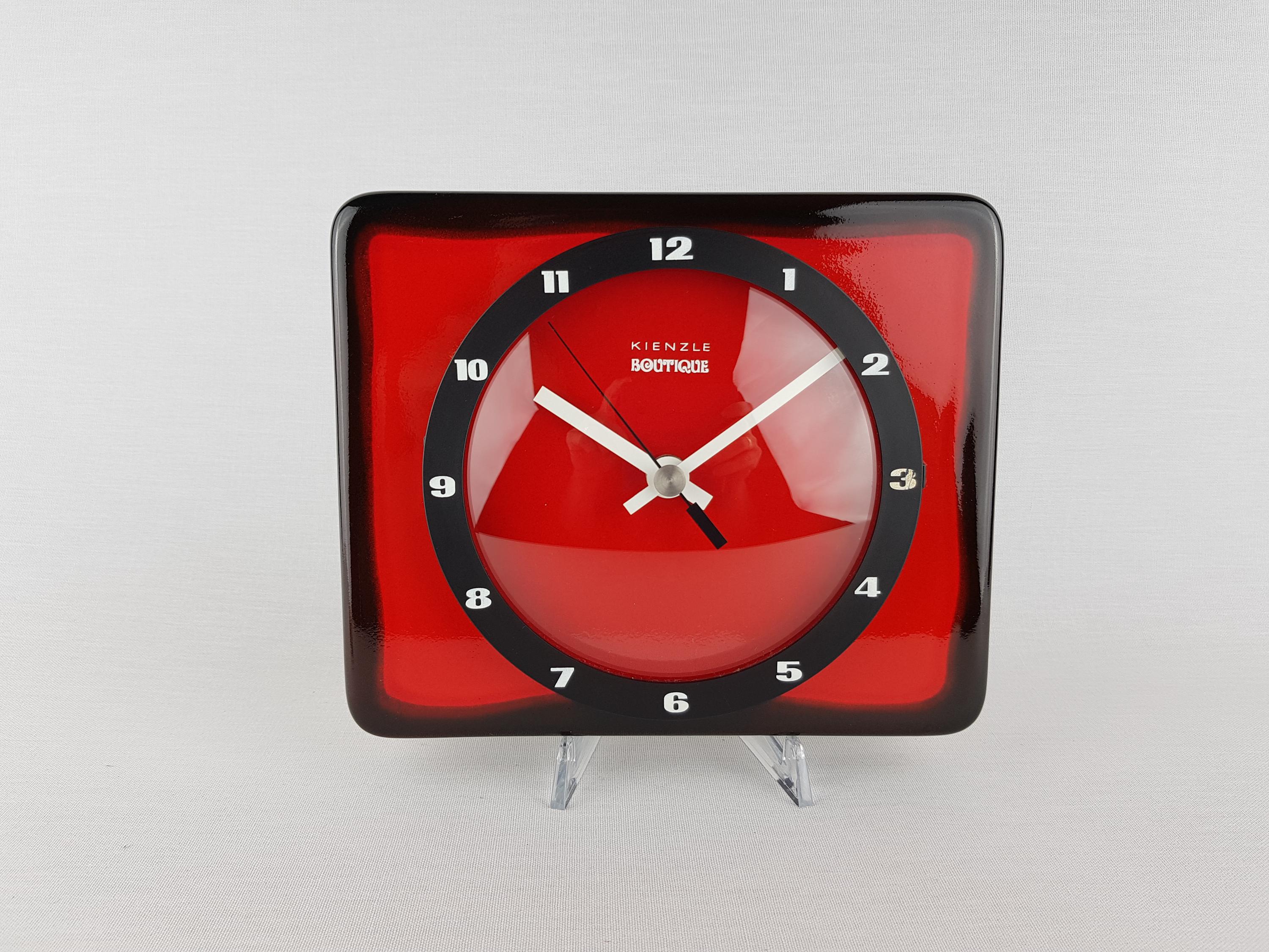 Red Kienzle Clock - Etsy