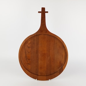 Vintage MANDALAY Danish Modern Teak Wooden Serving Dish Plate Tray 1970s Denmark