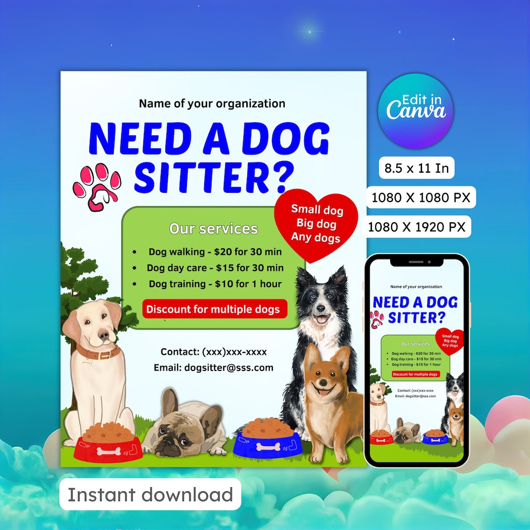 dog daycare dog walker wanted