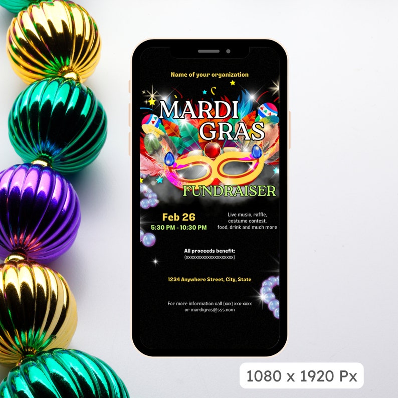 mardi gras raffle basket