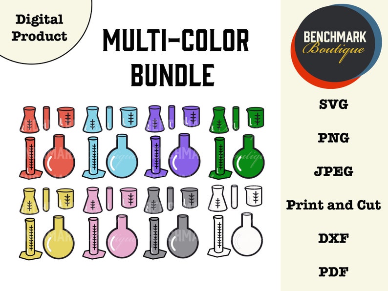 Beacker Dxf Lab Glassware (digital Download) - Etsy