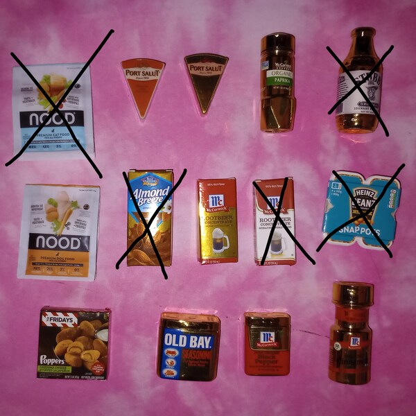 Mini brands food/Foodies/Makeup/Household - 61 different minis!