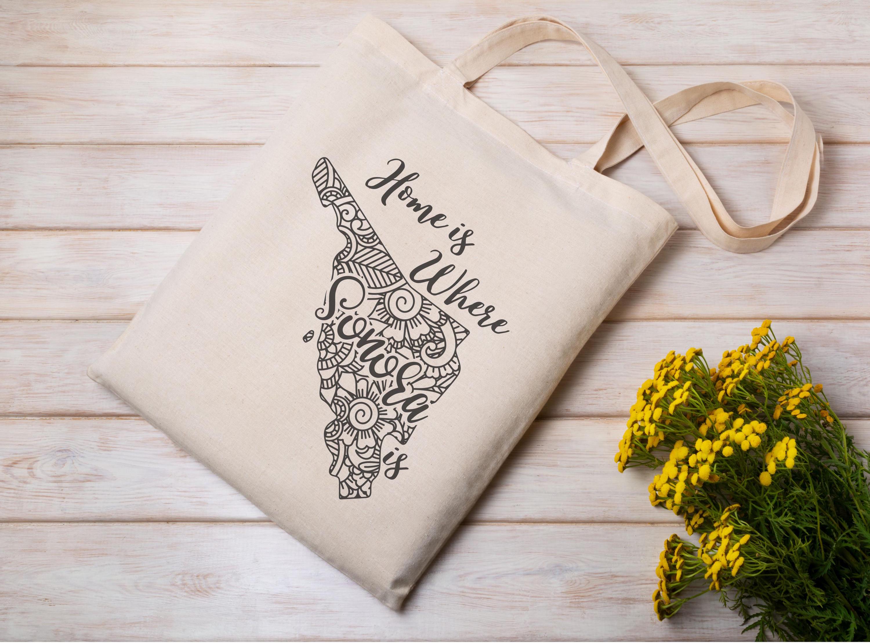 Mexico Sonora Tote Bag, Mexico Cotton Canvas Tote Bag,regalos Para El ...