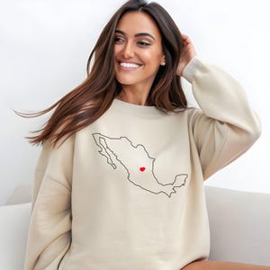 Mexico, CDMX, Sweatshirt Crewneck, sudadera para la mexicana o mexicano, cdmx mexico sweatshirt, mexico sweatshirt