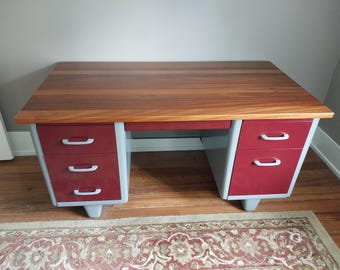 Steel "Tanker" Desks