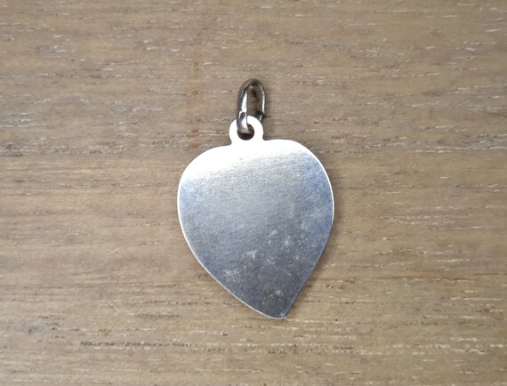 Religious Pendant Saint Rita - Heart Shaped Pendant