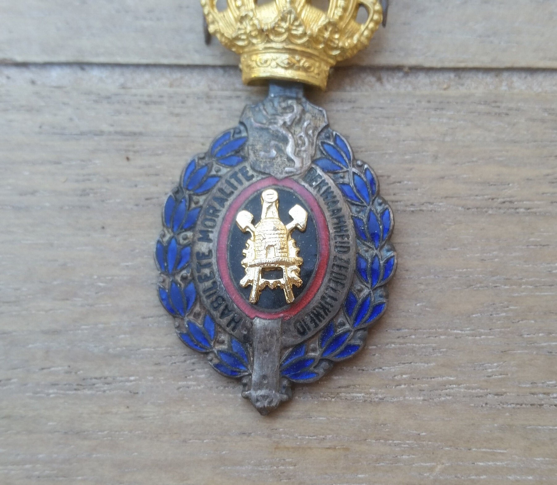 Médaille Belgique Habilité Moralité