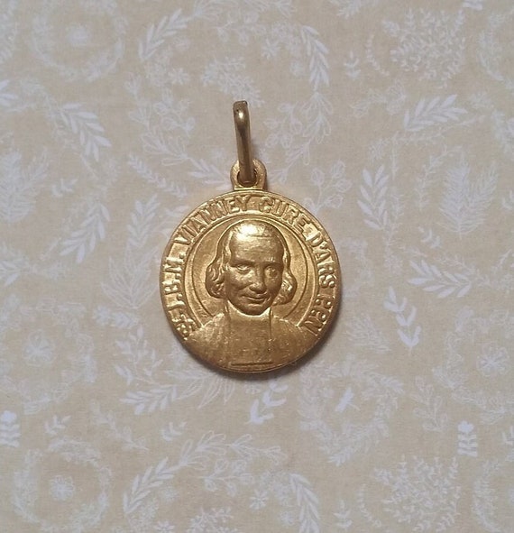 Religious pendant Saint John Vianney Saint Philome