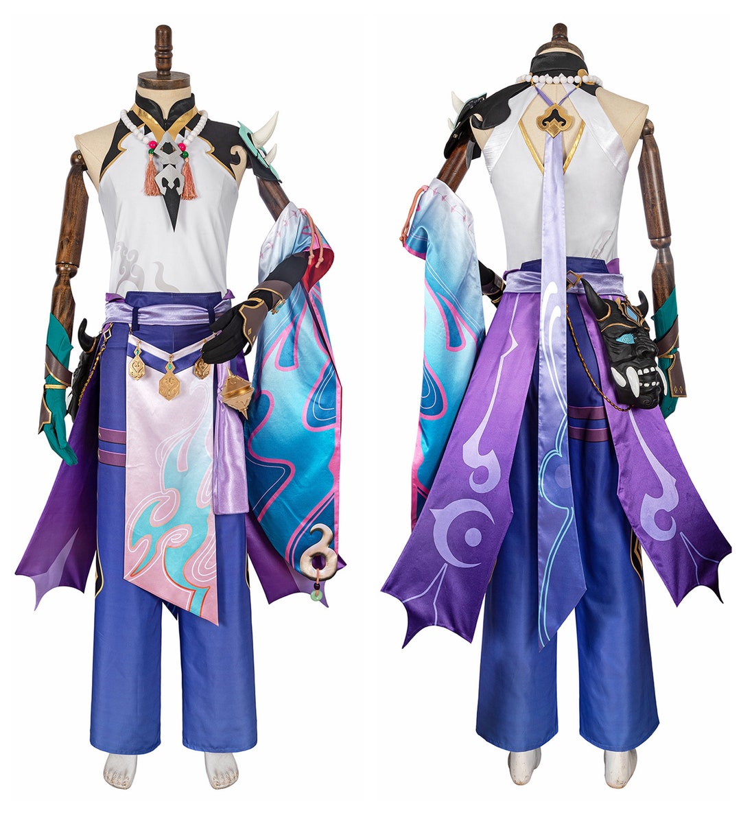 Genshin Impact Xiao Cosplay Costumexiao Suit for Genshin - Etsy