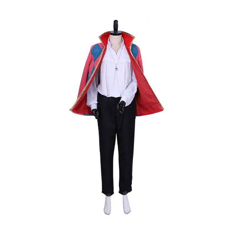 Wizard Howl Cosplay Costume Howl Pendragon Jacket Suit - Etsy UK