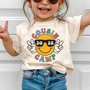 Cousin Camp 2025 Shirt, Summer Cousin Shirts, Cousin Crew 2025 Shirt, Summer Family Reunion, Summer Beach cousin Trip, Matching Cousin Shirt