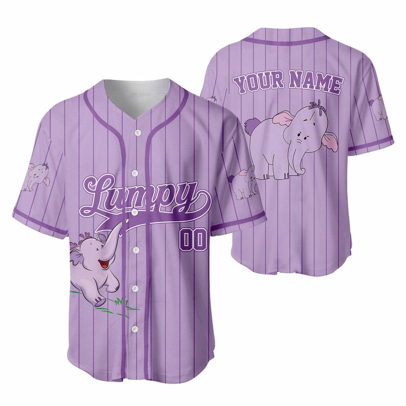 Lumpy Baseball Custom Winnie the Pooh Baseball Jersey: Lumpy Design - Etsy