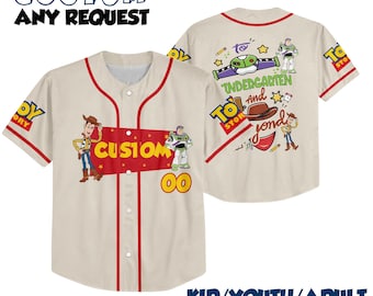 Toy Story Custom Back to School Shirt To infinity and Kindergarten Shirt Pre-K Shirt 2025 First Grade Tee Kids Shirt Custom Toy Story School