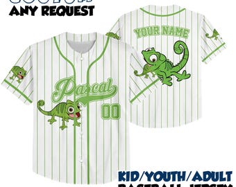 Tangled Pascal Baseball Jersey, Disney Pascal Cute Shirt, Disney