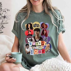 Descendants Zombies Worlds Collide Tour Matching Shirt, Disney The Rise Of Red Group Shirt, Descendants Concert, Summer Music Festival 2025