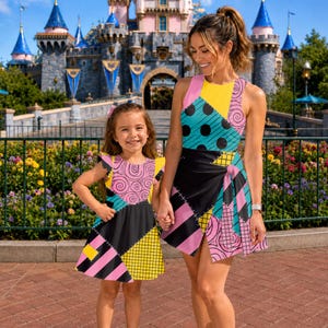 Disney Sally tennisjurk met rok, Halloweenkostuum cosplay outfit voor dames, Disney Not So Scary feestrokje, festivaljurk