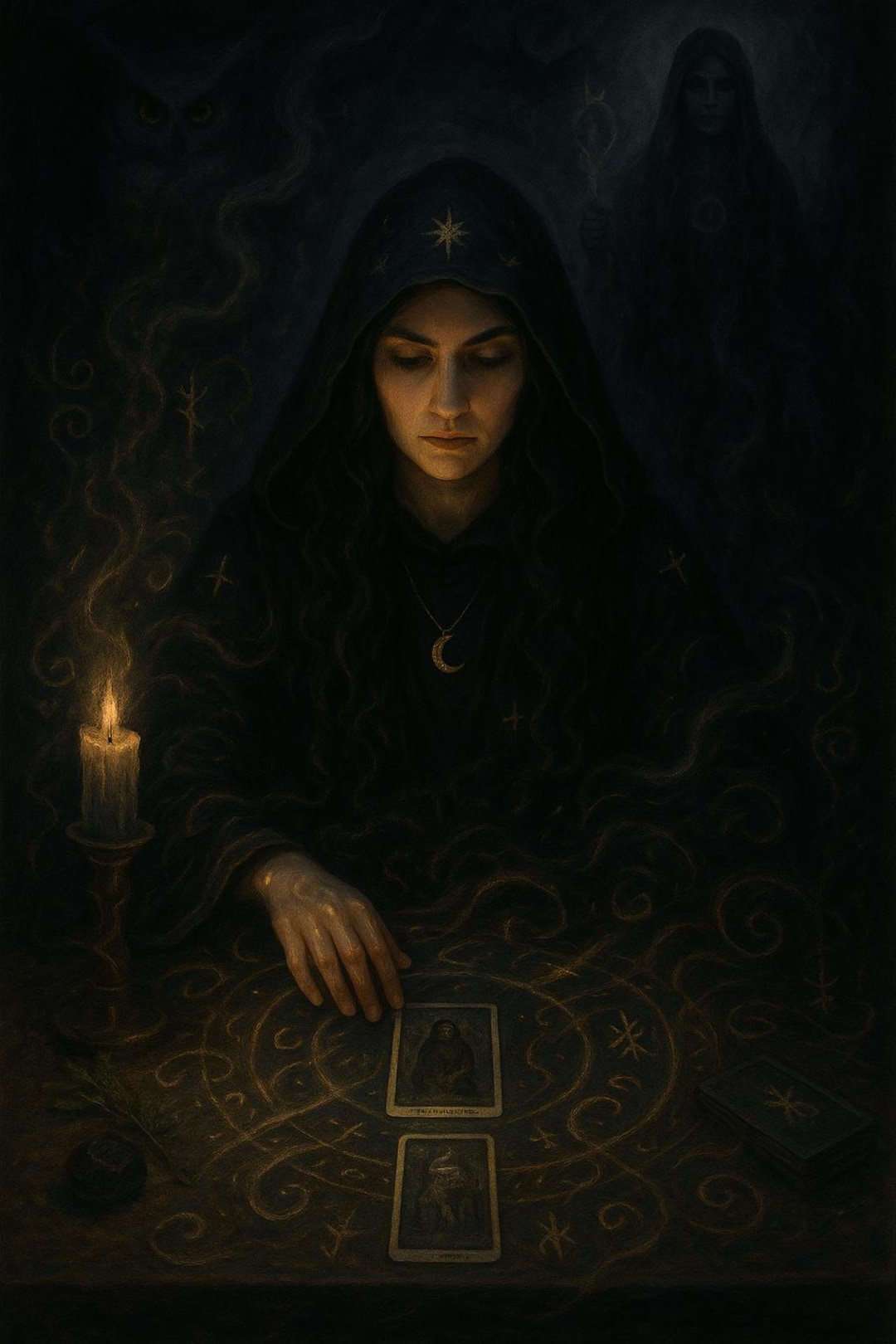 Black Moon Lilith Cosmic Alchemy Oracle Reading - Etsy