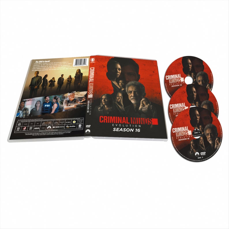 Criminal Minds Season 16 DVD, Region 1, 3 Disc image 1