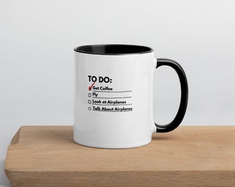 Pilot To Do Mug