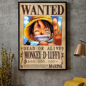 LARGE One Piece Episode of Luffy Vintage Print Poster – Poster Pagoda