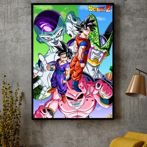 Goku and Gohan Manga Art Board Print for Sale by SenorFiredude