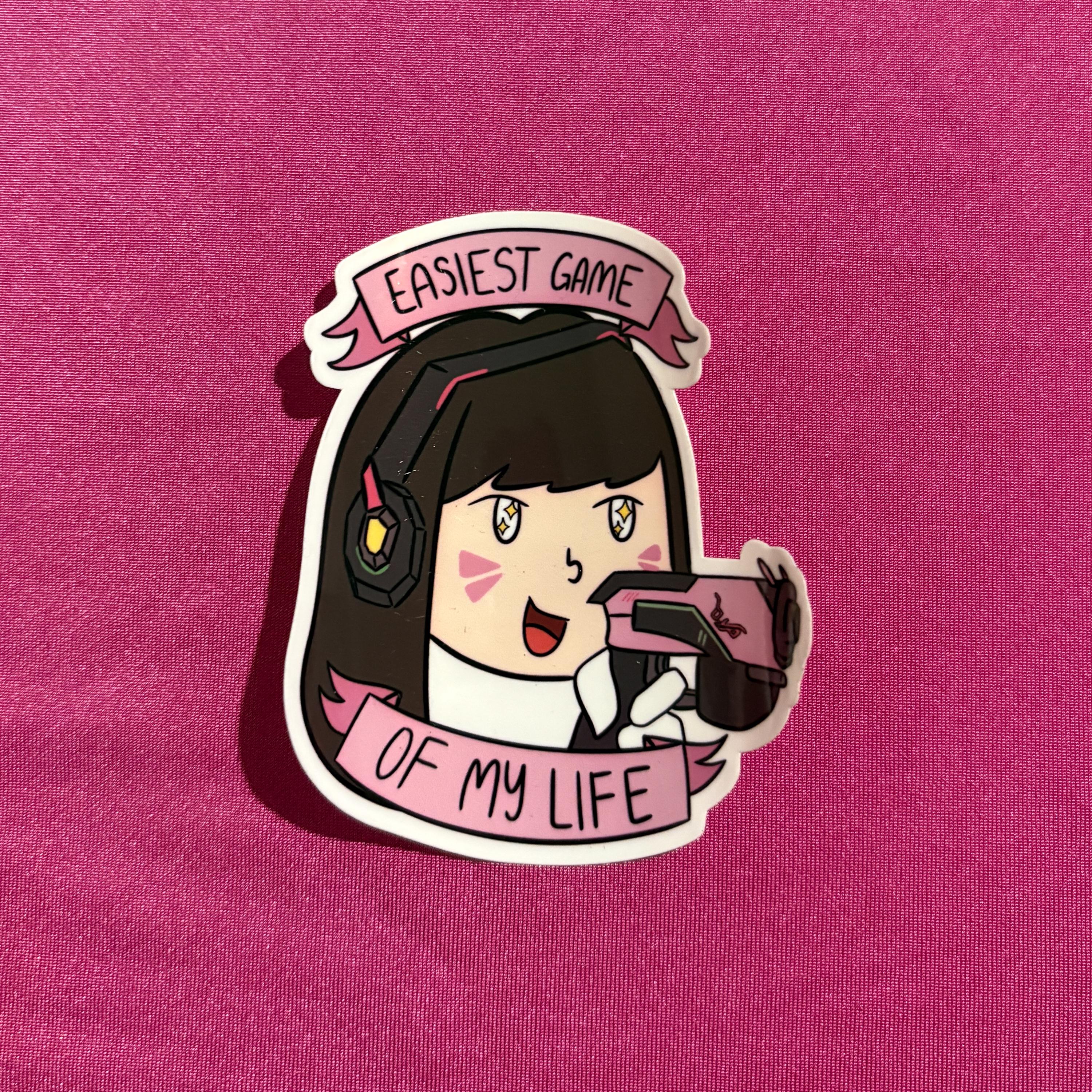 D.va Overwatch Sticker | 2.5