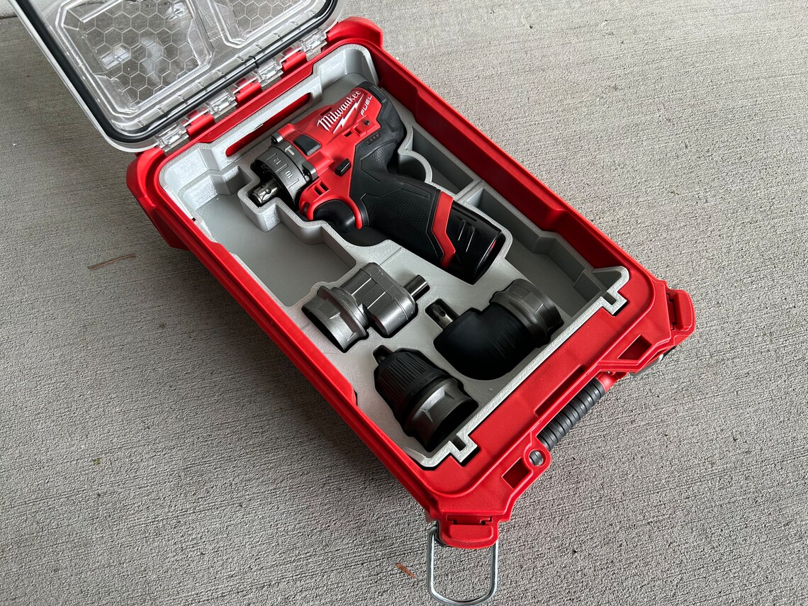 Milwaukee Packout M12 Drill Multihead Insert Etsy