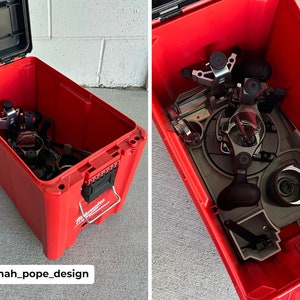 Milwaukee Packout Compact Tool Box M18 Router Insert Part 1/2 - Etsy
