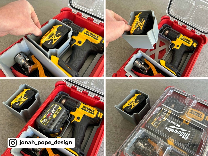 Milwaukee Packout Dewalt Heat Gun Insert Etsy