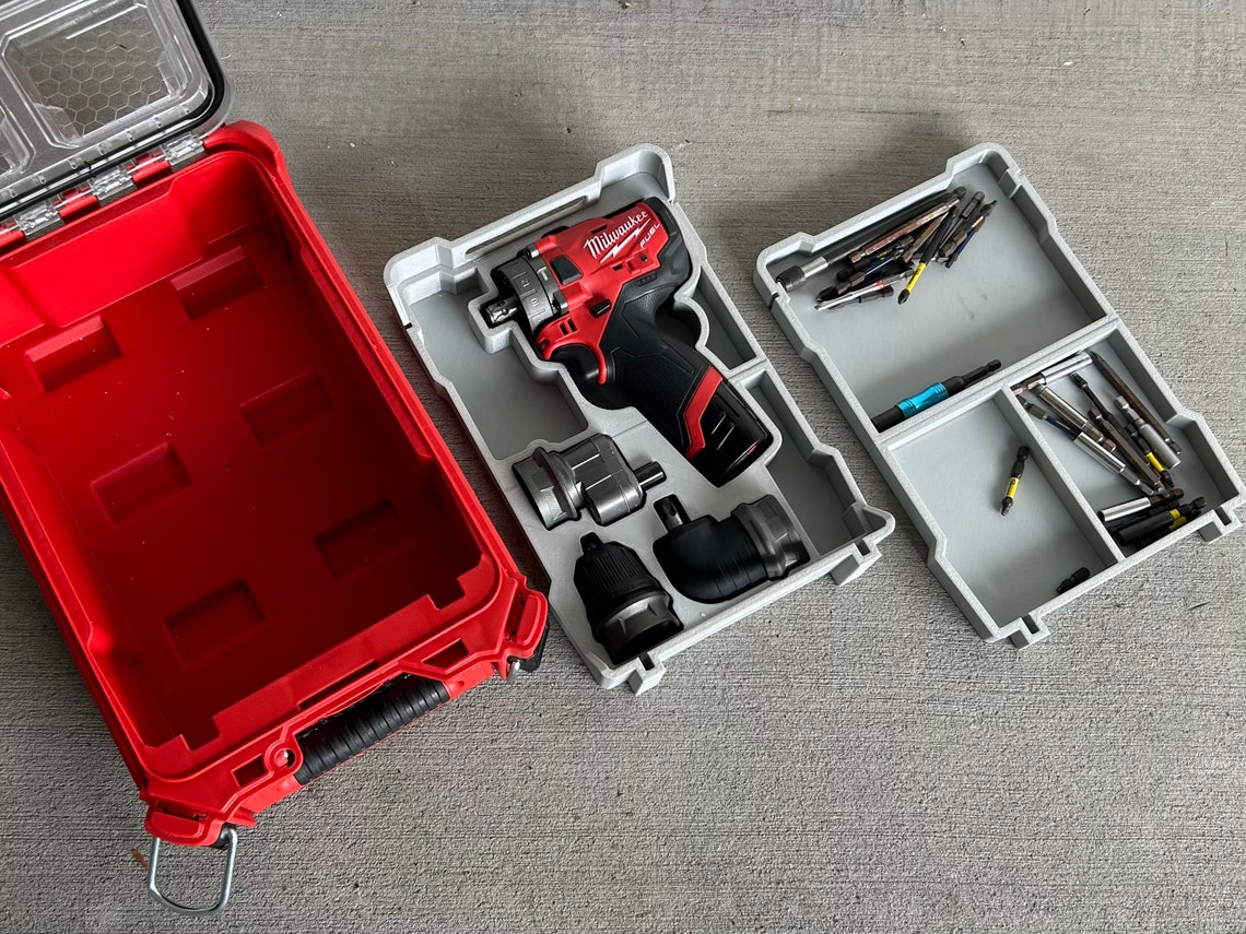 Milwaukee Packout M12 Drill Multihead Insert Etsy