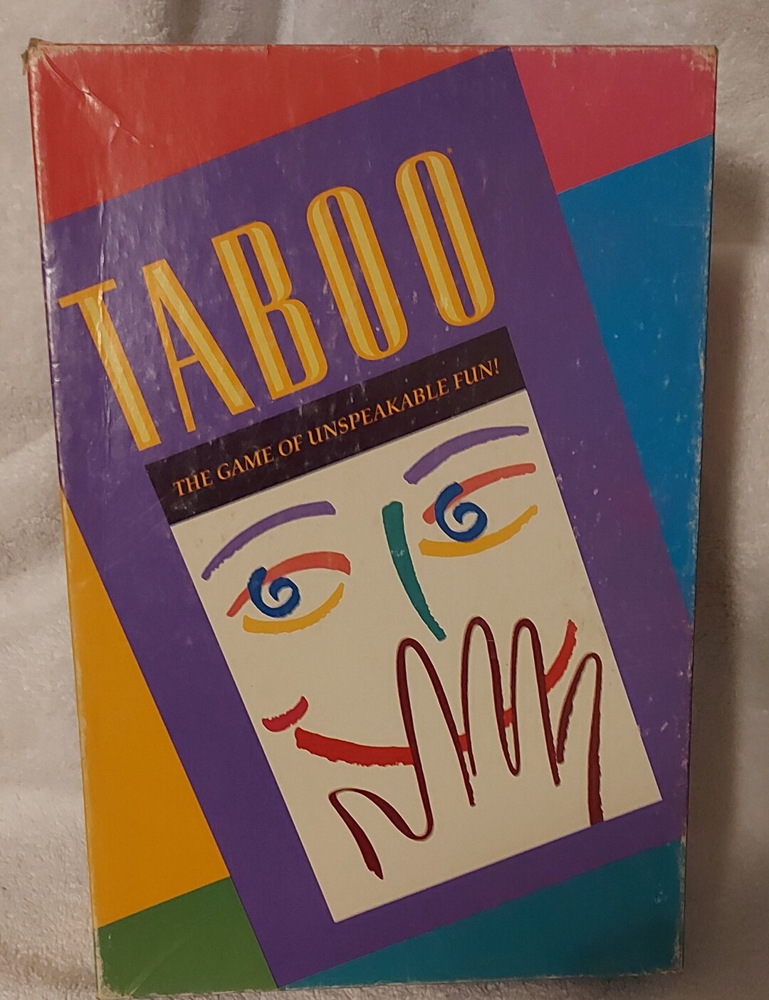 Milton Bradley 1989 Taboo Complete Game Timer Buzzer Pad Cards Etsy