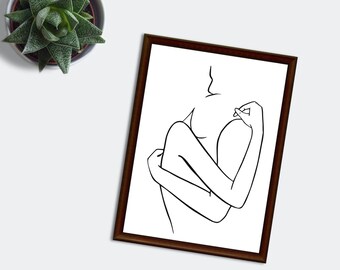 Parkontur, Parkärleksdekor, oramad, digital nedladdning, 20x30/30x40/40x50 cm