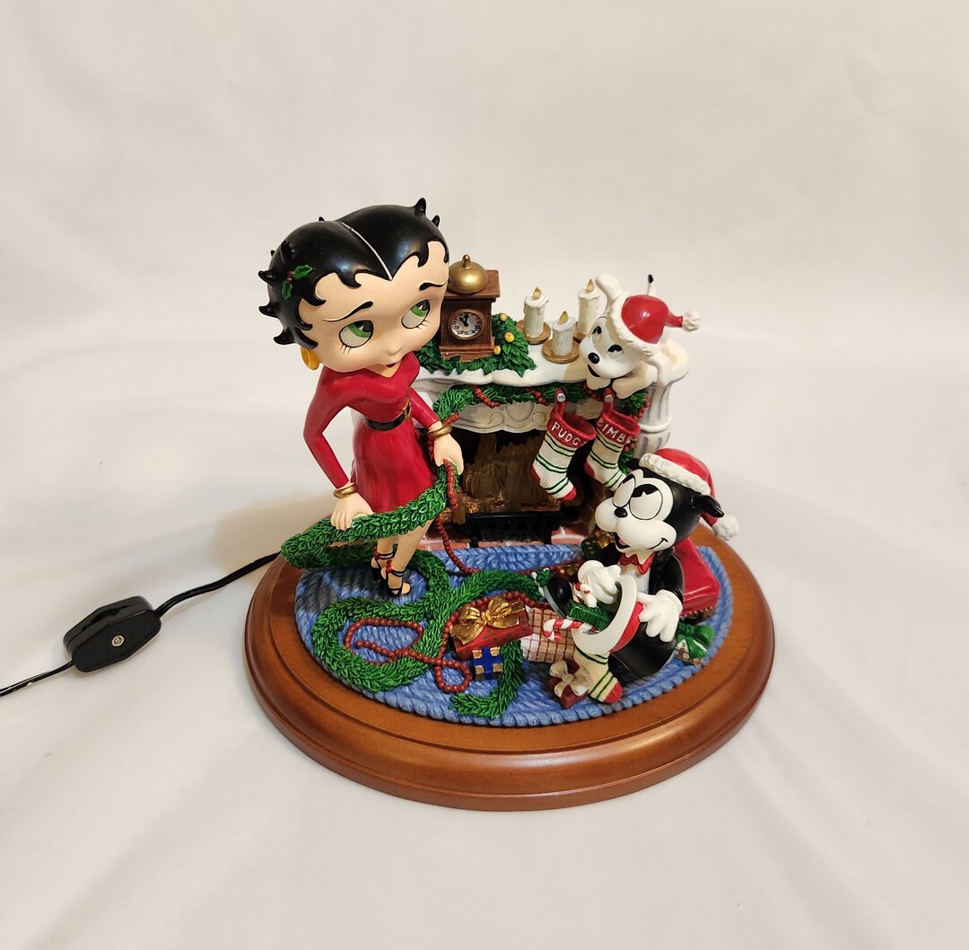 ベティ・ブープ Betty Boop ダンバリーミント COA付き フィギュリン ベティ・ブープ Betty Boop ダンバリーミント COA付き フィギュ