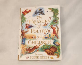 1997 Treasury of Poetry for Children Hardcover Book Susie