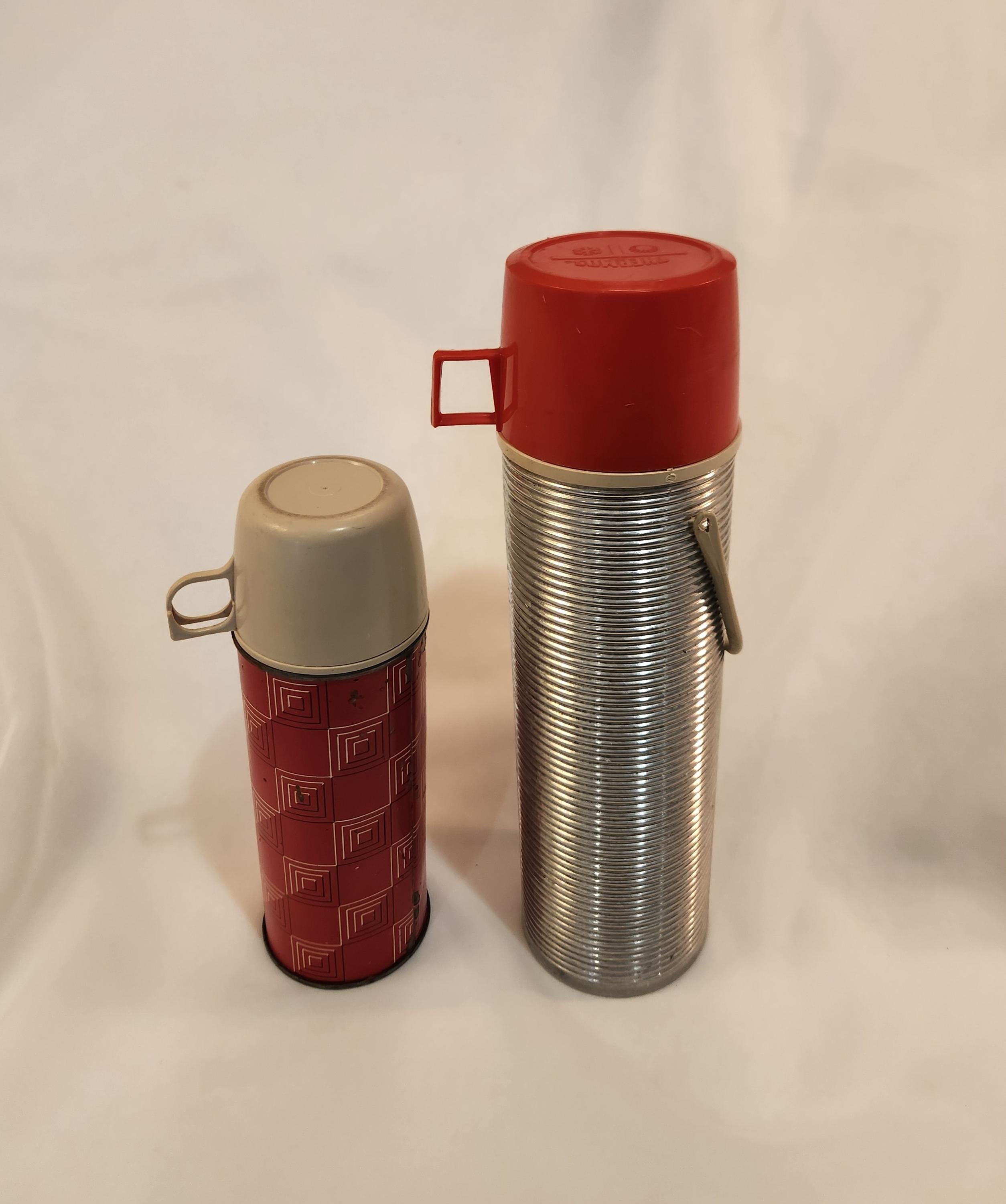 サーモス THERMOS ヴィンテージ Grand VACUUM BOTTLE MODEL 2484 インテリア ビンテージ アウトドア Thermos 2484 - Etsy