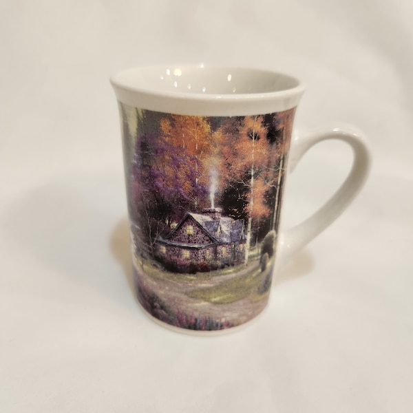 1997 Thomas Kinkade The Valley of Peace Coffee Mug | Vintage Tea Coffee Creamers