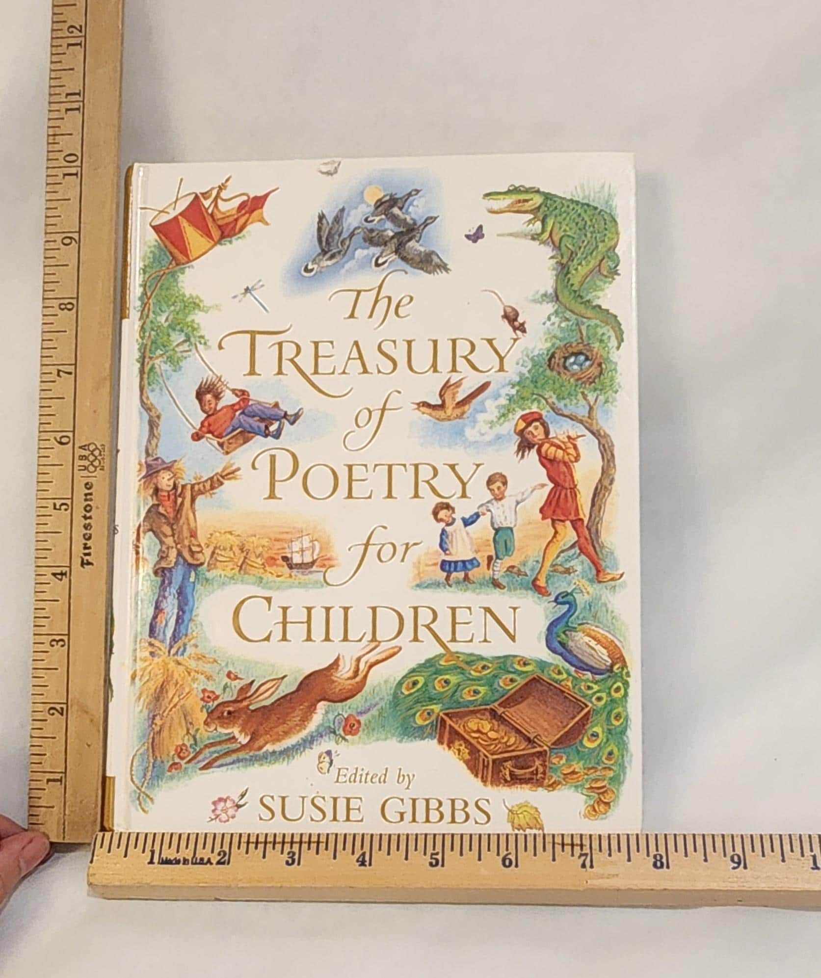1997 Treasury of Poetry for Children Hardcover Book Susie Gibbs