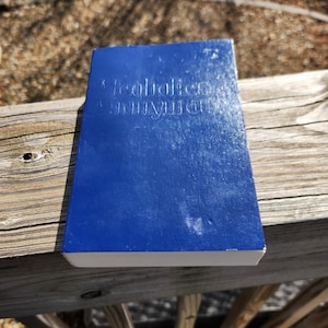Vintage Alcoholics Anonymous Blue Book, 1976 (36th Printing, 1990)