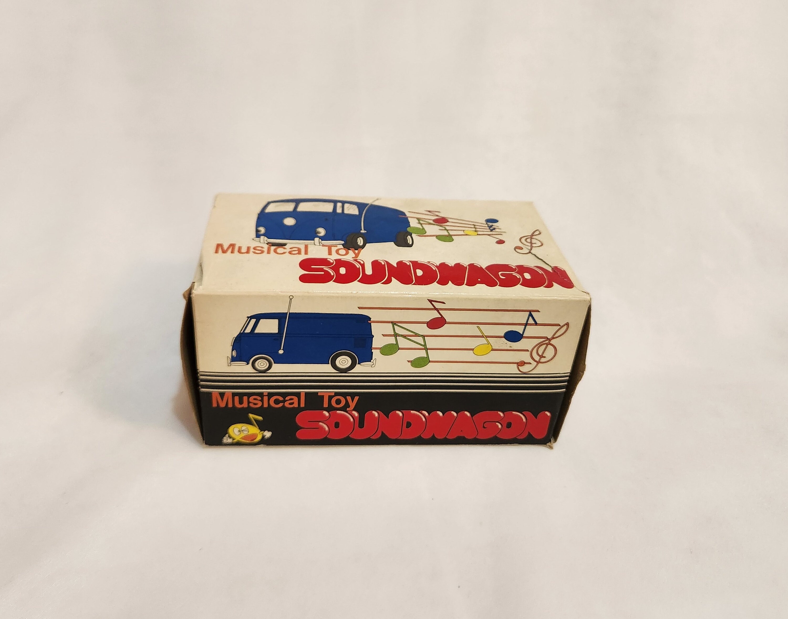 Soundwagon Record Player VW Bus Tamco Musical Toy Youtube Video Vintage