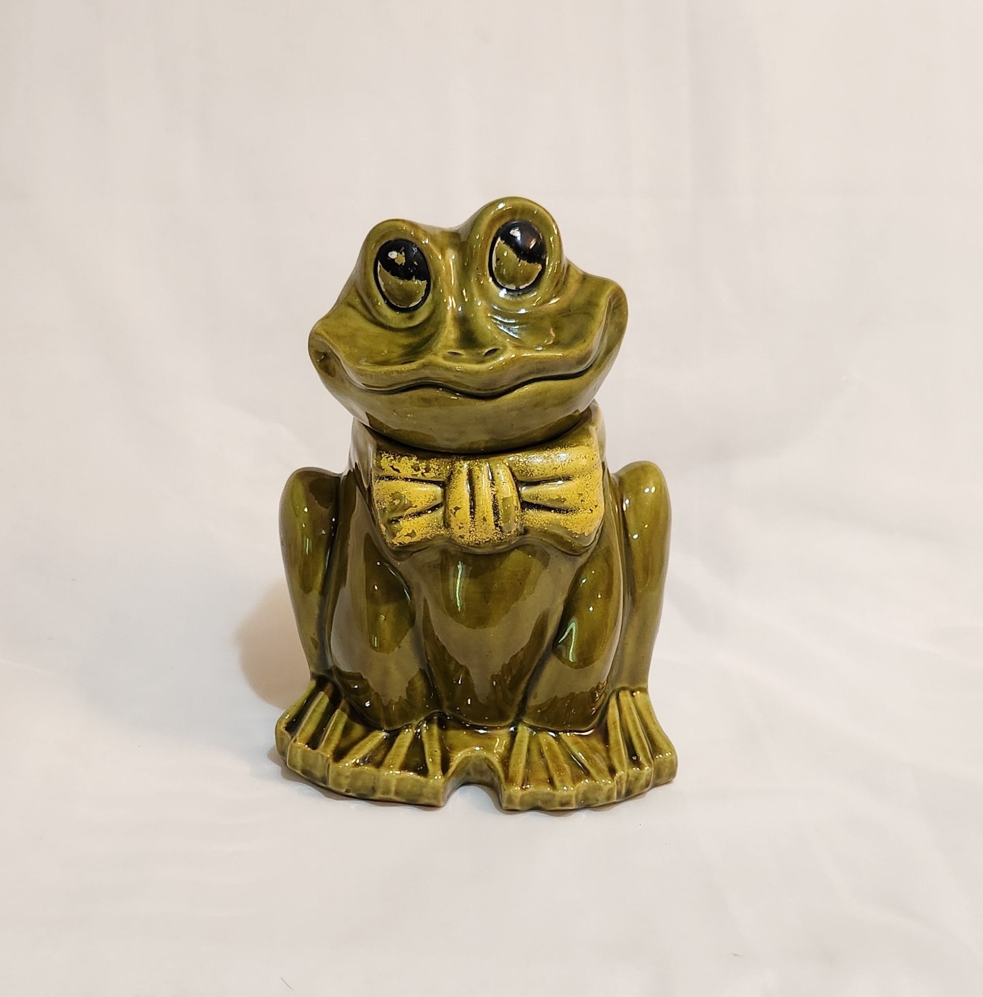 Personalized Cookie Jar/ Kitchen Canister – Fatty Frog Pots