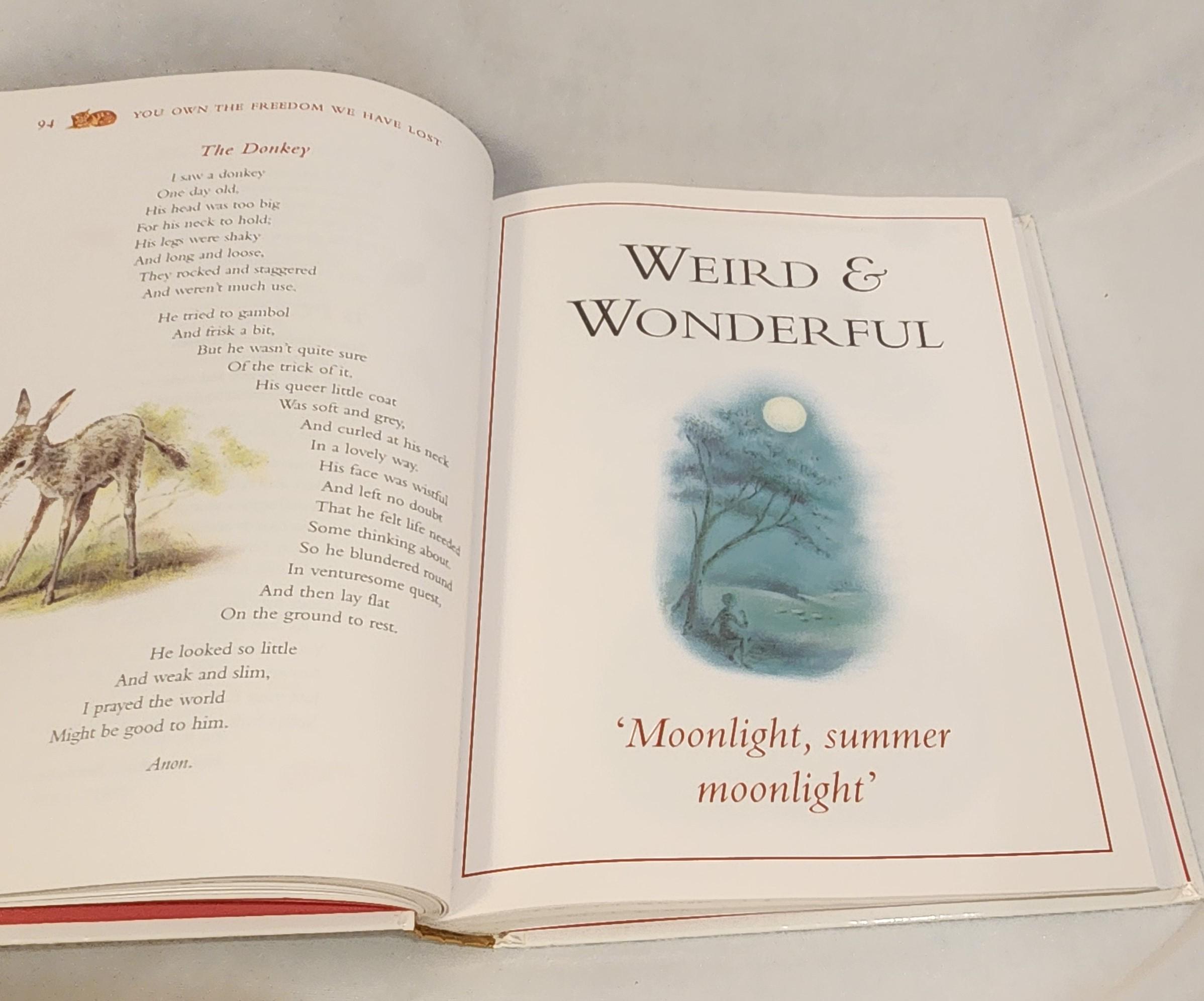 1997 Treasury of Poetry for Children Hardcover Book Susie Gibbs