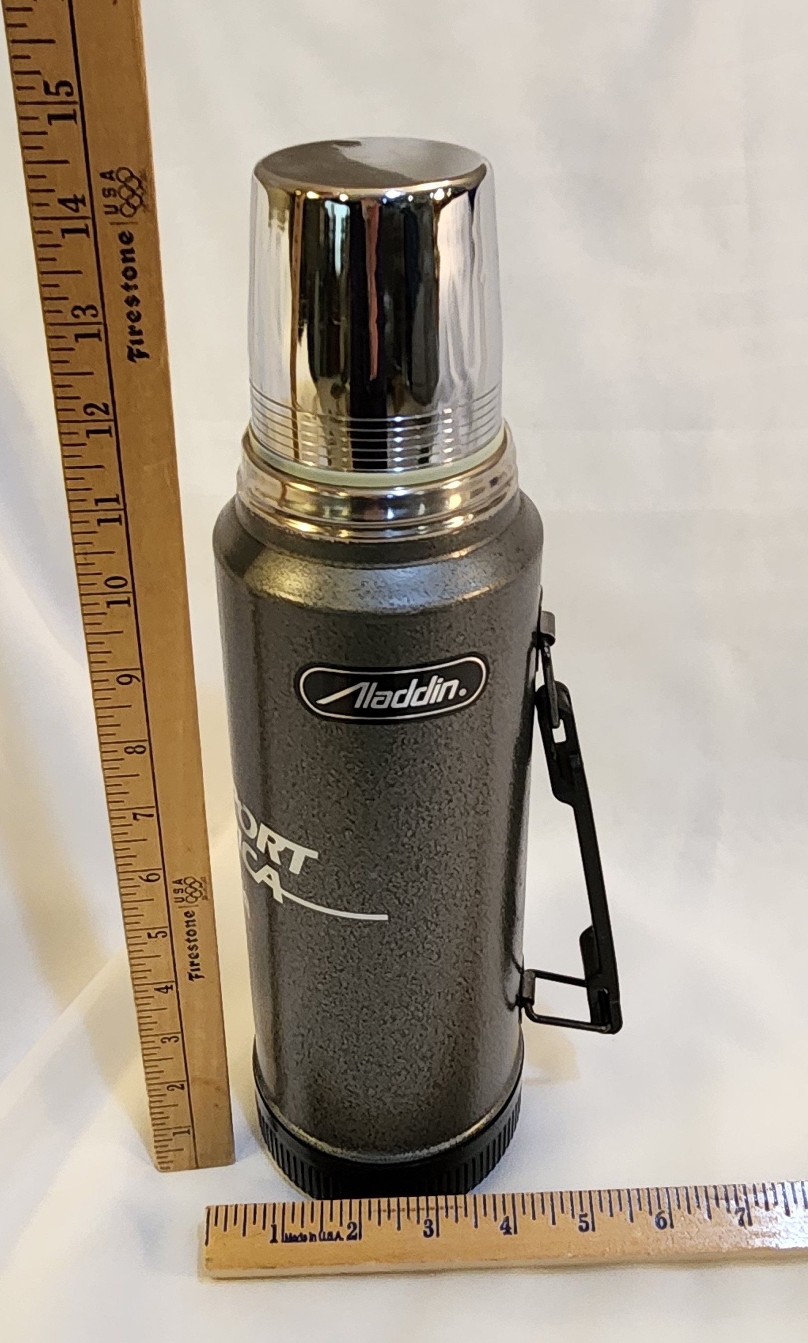 Vintage Aladdin Thermos: SB950H 1 Quart, Transport America Award