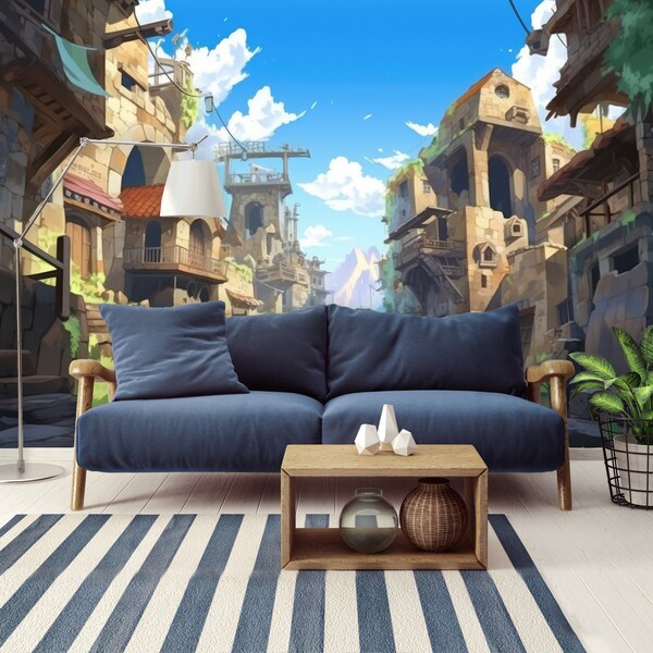 Anime Wall Decals - Etsy